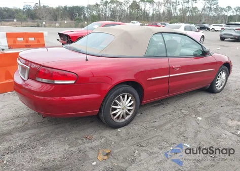 2002 Chrysler Sebring Lxi from USA, damaged, VIN 1C3EL55R22N106557